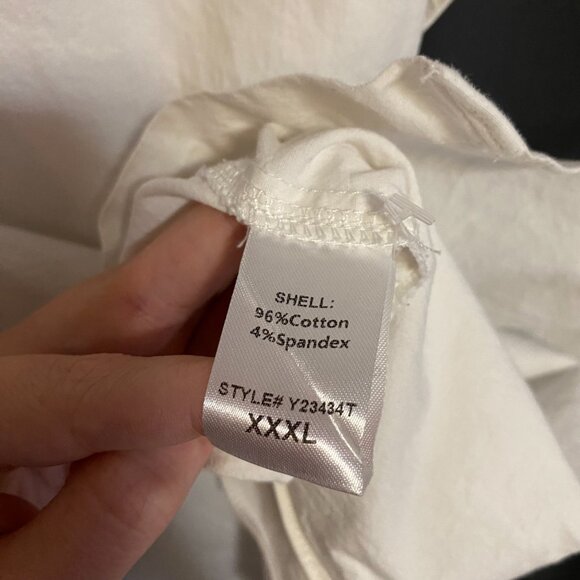 Tuckernuck Pomander Place White Rae Blouse (Size XXXL) - Picture 3 of 4